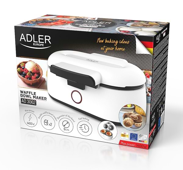 Фото - Вафельница Adler AD 3062