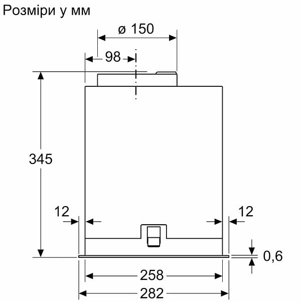 Фото - Вытяжка встраиваемая Bosch DLN56AC50