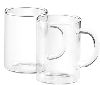 Набір чашок Delonghi DLSC320 American Coffee 2 шт. 250 мл