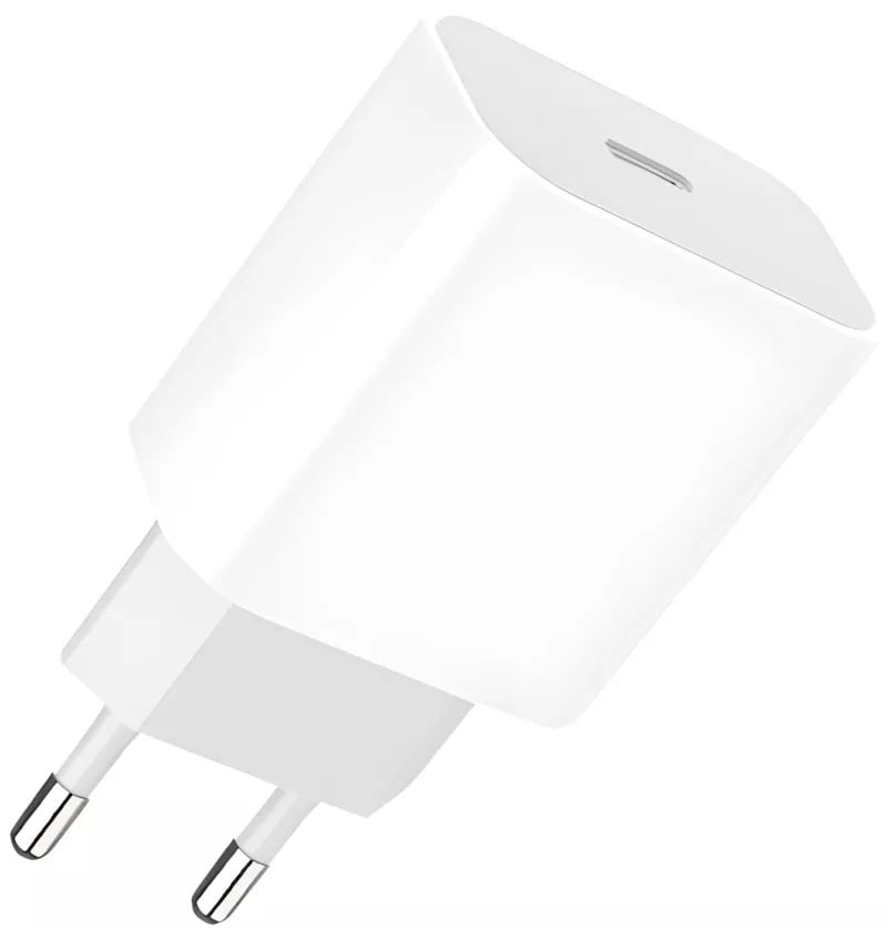 Мережевий зарядний пристрій Denmen DC06 20W 3.6A USB-C White (DM-DC06-WH)