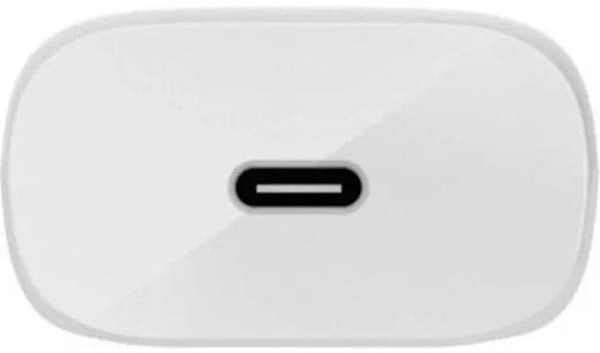 Фото - Мережевий зарядний пристрій Denmen DC06 20W 3.6A USB-C White з кабелем Type-C - Lightning (DM-DC06L-WH)