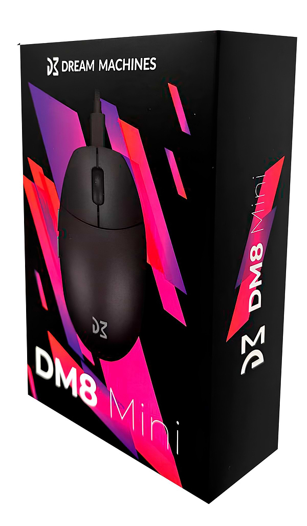 Фото - Миша дротова ігрова Dream Machines DM8 Mini USB Black