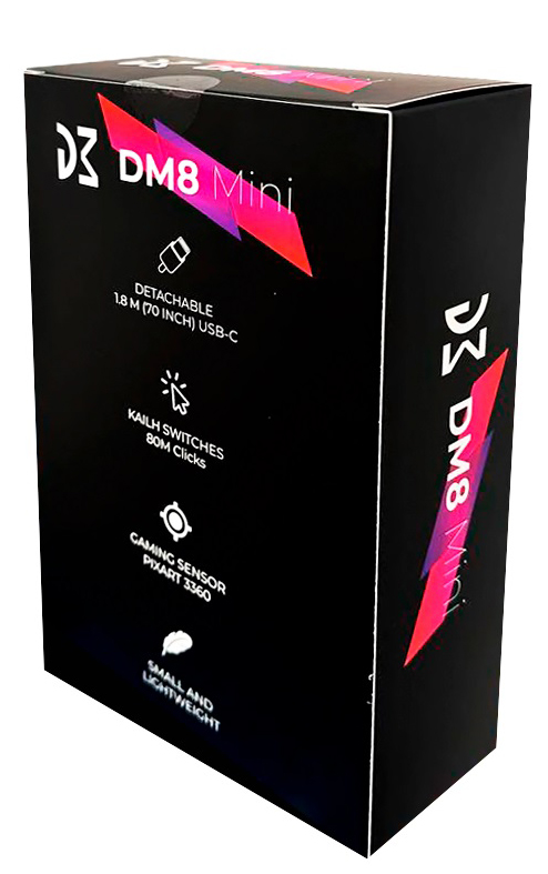 Фото - Миша дротова ігрова Dream Machines DM8 Mini USB Black