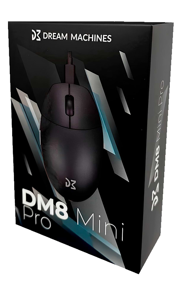 Фото - Мышь проводная игровая Dream Machines DM8 Mini USB Pro Black