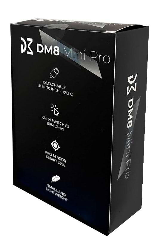 Фото - Мышь проводная игровая Dream Machines DM8 Mini USB Pro Black