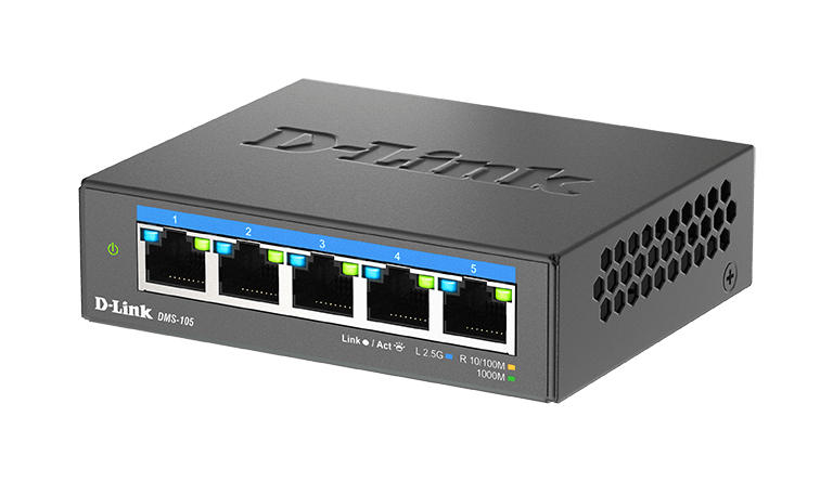 Фото - Коммутатор локальной сети (Switch) D-Link DMS-105