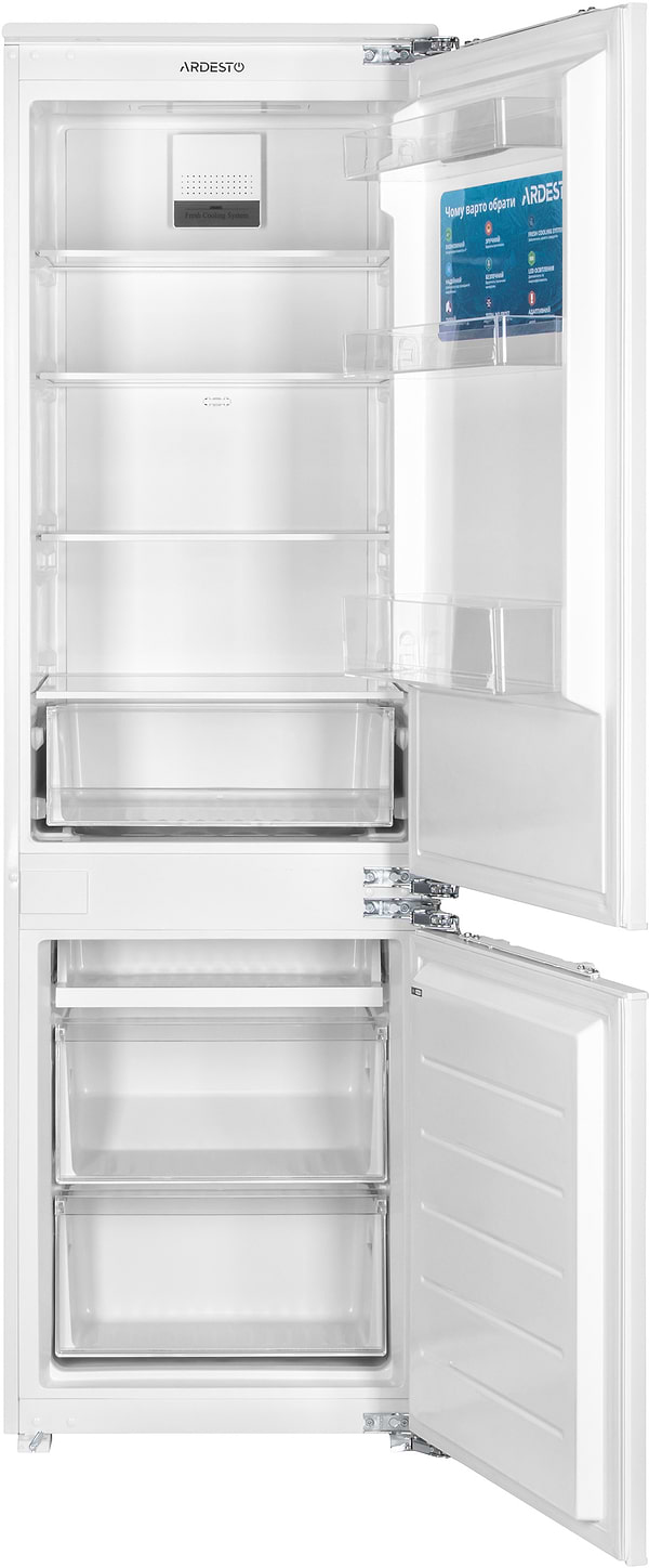 Фото - Холодильник встраиваемый Ardesto DNF-MBI177DD