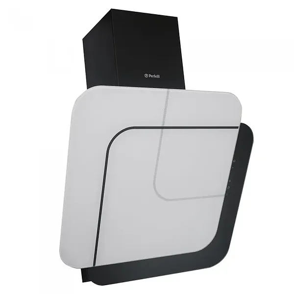 Фото - Витяжка декоративна Perfelli DNS 9753 B 1100 WH/BL LED Strip