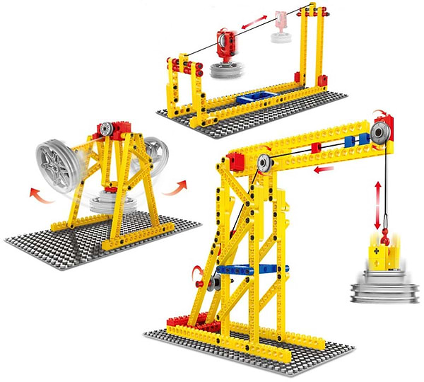 Фото - Пластиковий конструктор Wange Силовий кран (3901)