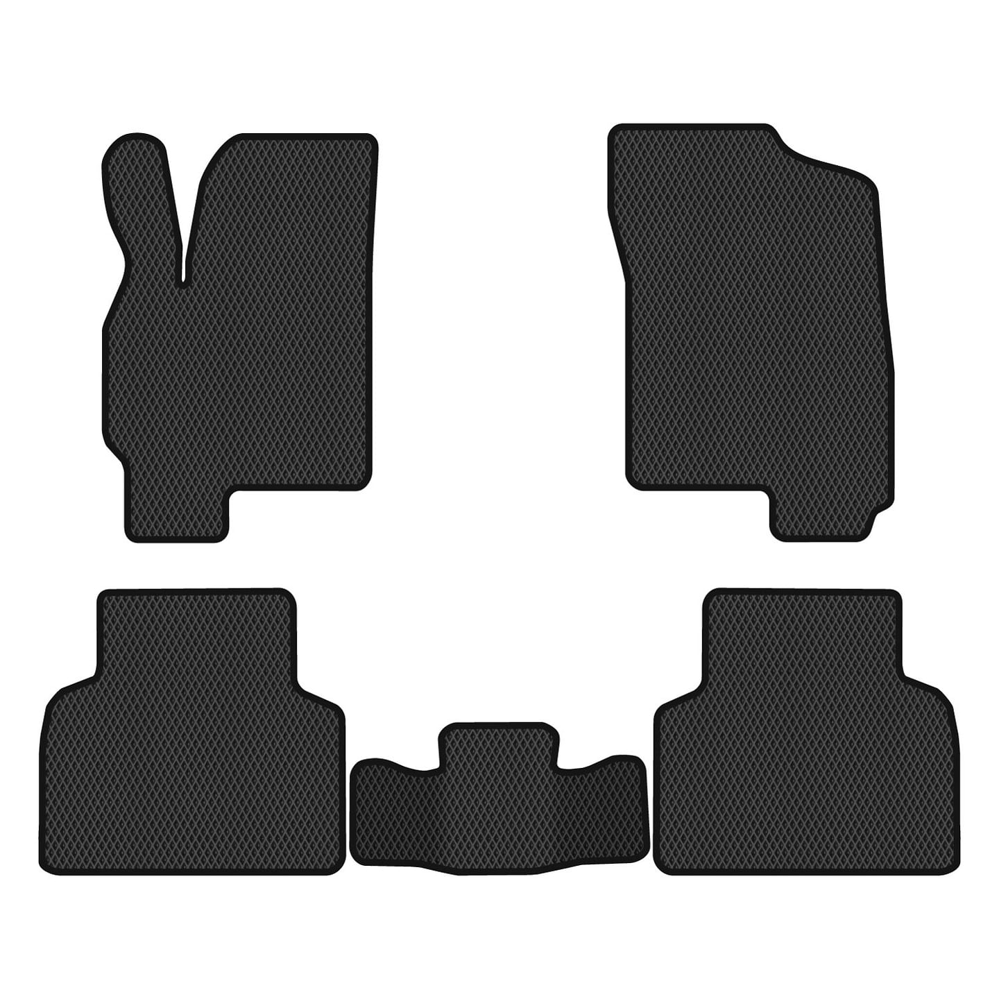 EVA коврики в салон авто EVAtech для Leganza (V100) Daewoo 1997-2008 1 поколение Sedan EU DO21867CV5RBB