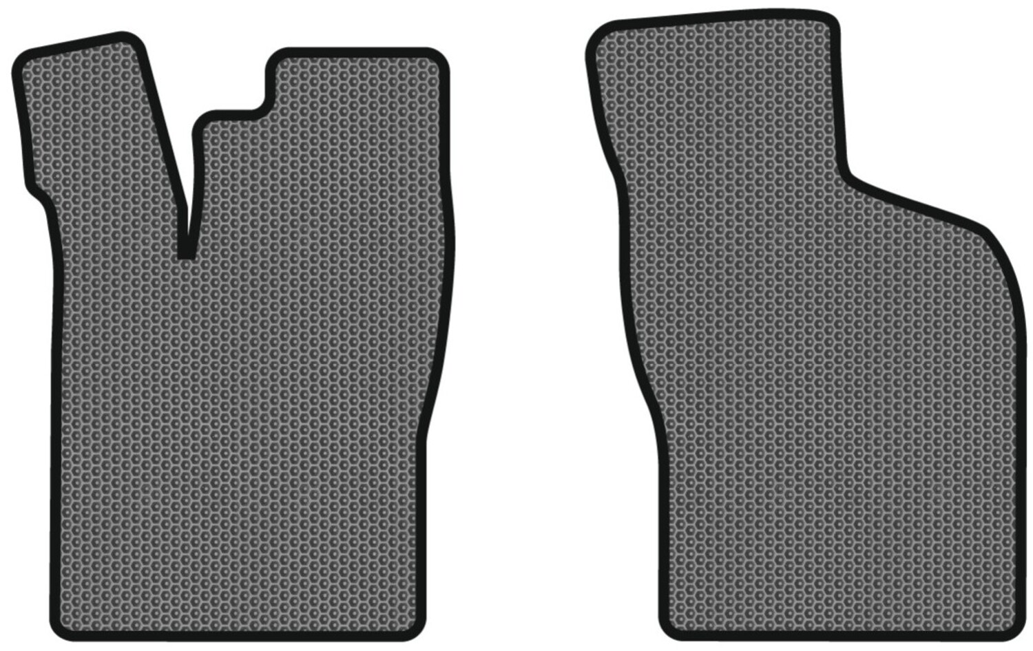 EVA коврики в салон авто передние EVAtech для Nexia Daewoo 1995-2016 1 поколение Htb EU DO31064AV2SGB