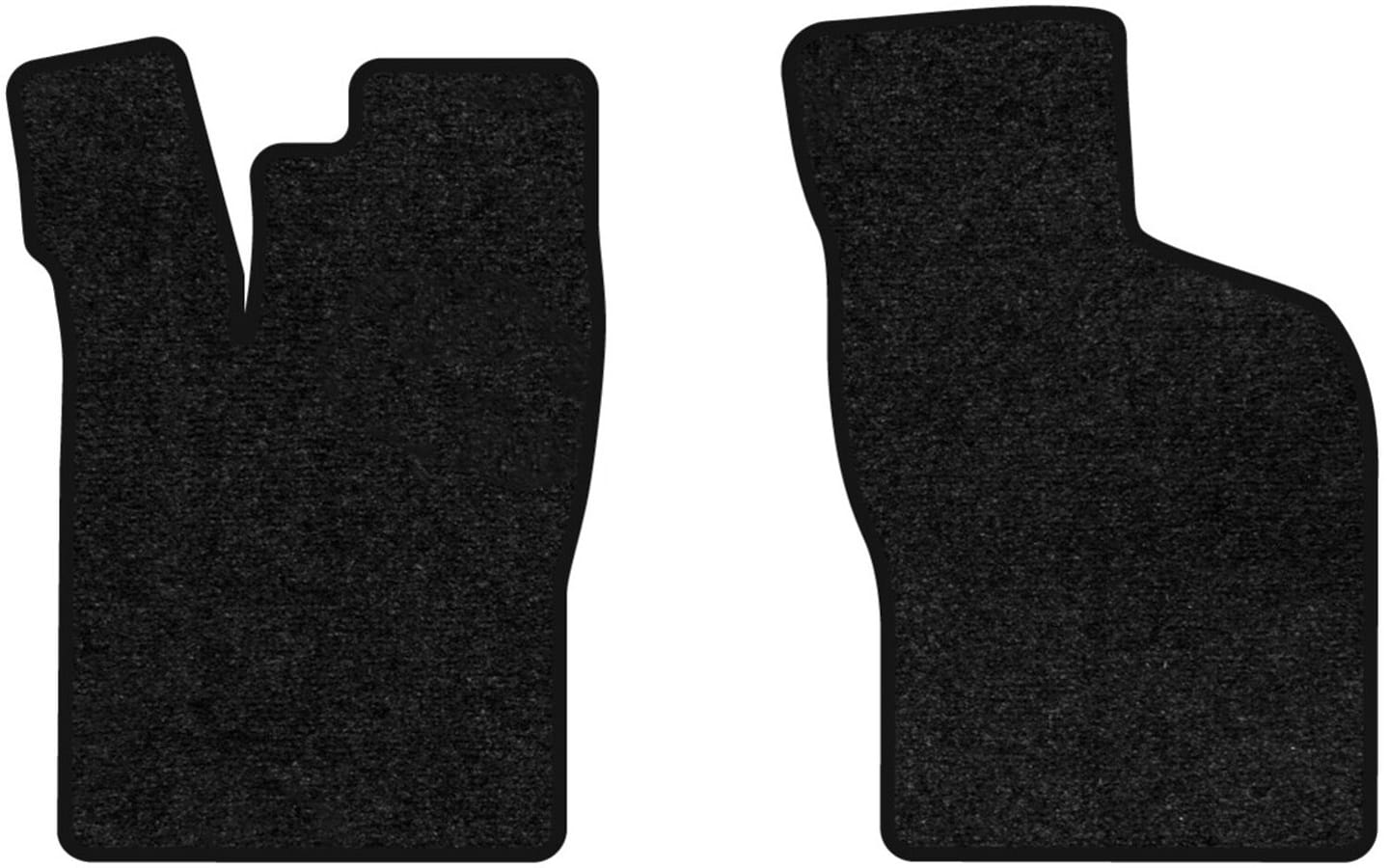 Килимки ворсові в салон авто EVAtech Standard для Daewoo Nexia 1995-2016 1 покоління Htb EU чорний кант DO31064AV2VEB