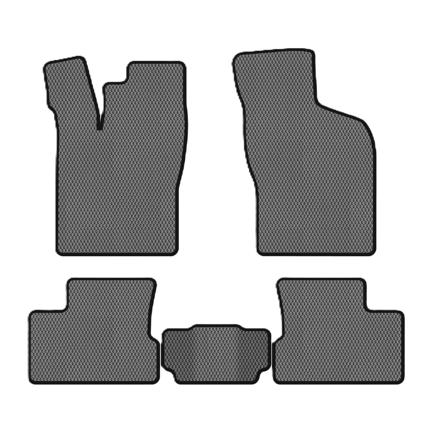EVA коврики в салон авто EVAtech для Nexia Daewoo 1995-2016 1 поколение Htb EU DO31064CV5RGB