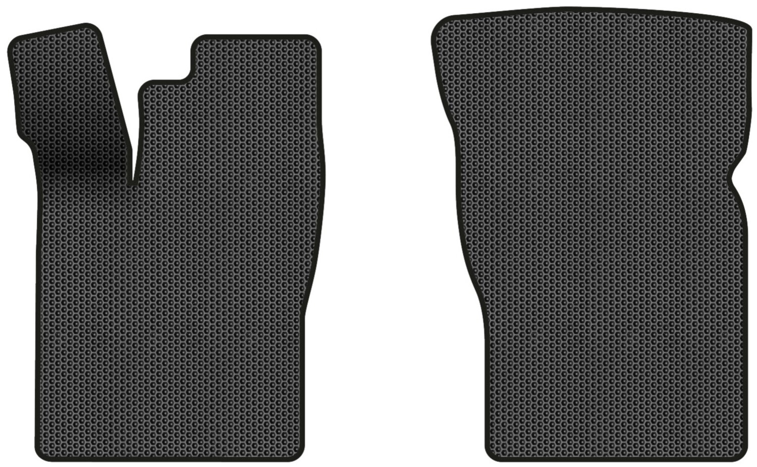 EVA коврики в салон авто передние EVAtech для Nexia Daewoo 1995-2016 1 поколение Sedan EU DO31065A2SBB