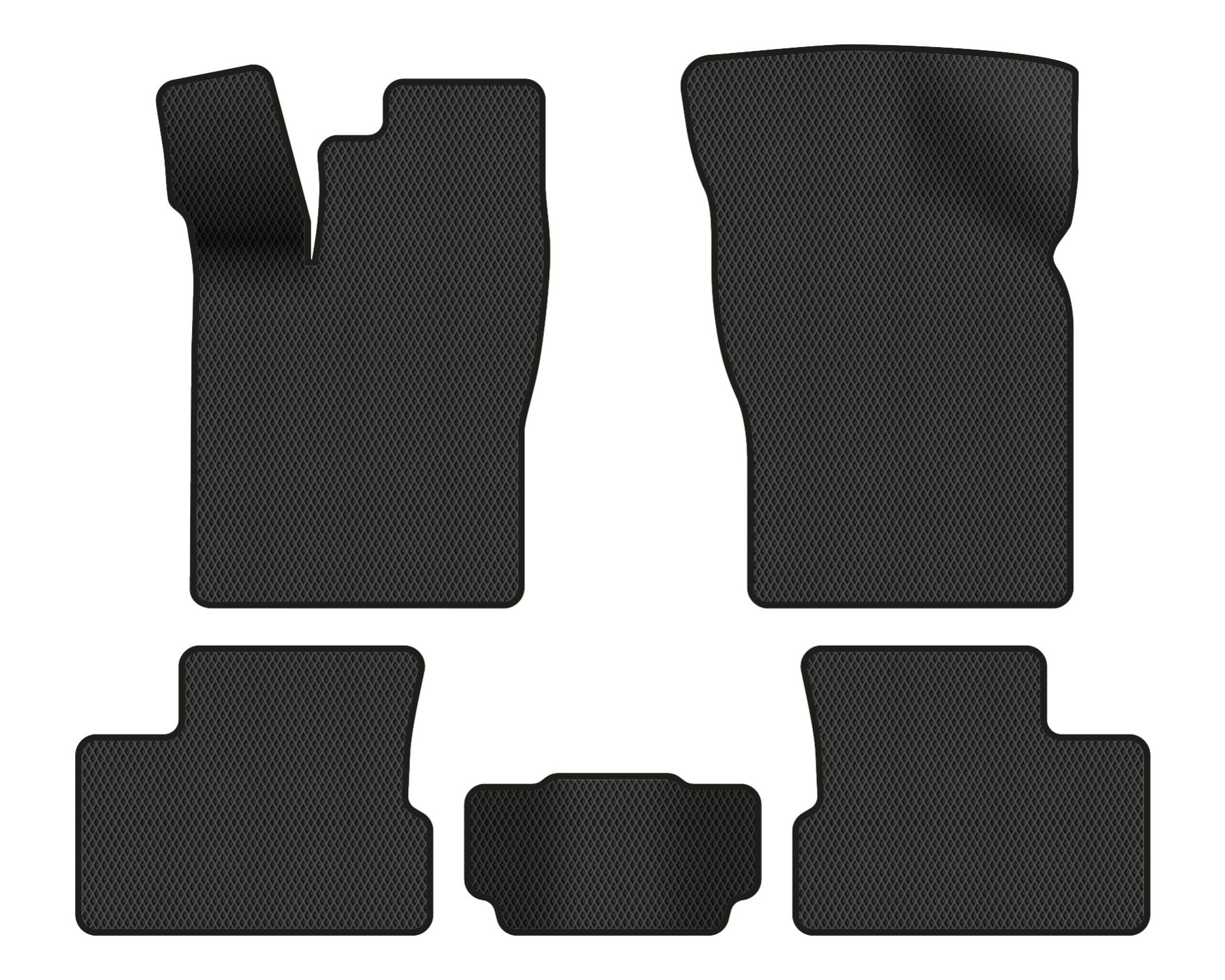 EVA коврики в салон авто EVAtech для Nexia Daewoo 1995-2016 1 поколение Sedan EU DO31065C5RBB