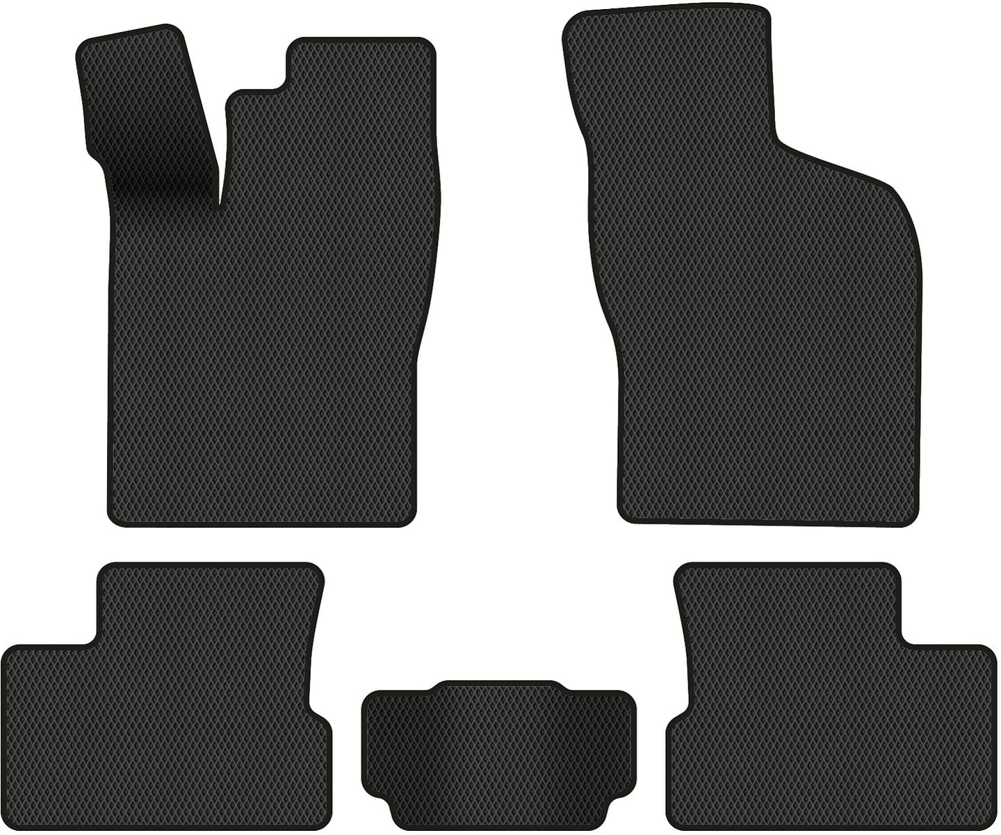 EVA коврики в салон авто EVAtech для Nexia Daewoo 1995-2016 1 поколение Sedan EU DO31065CV5RBB