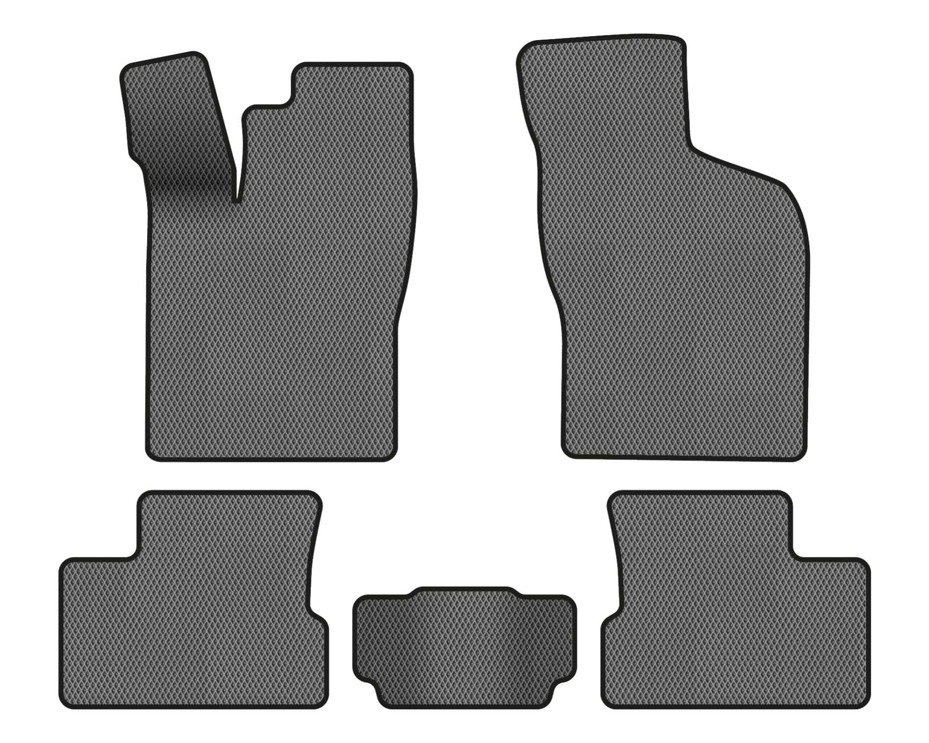 EVA килимки в салон авто EVAtech для Nexia Daewoo 1995-2016 1 покоління Sedan EU DO31065CV5RGB