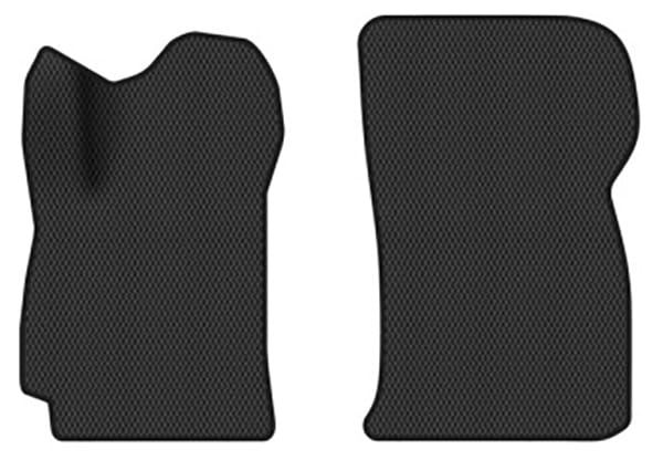 EVA коврики в салон авто передние EVAtech для Lanos Daewoo 1998-2017 1 поколение Htb EU DO31959AD2RBB