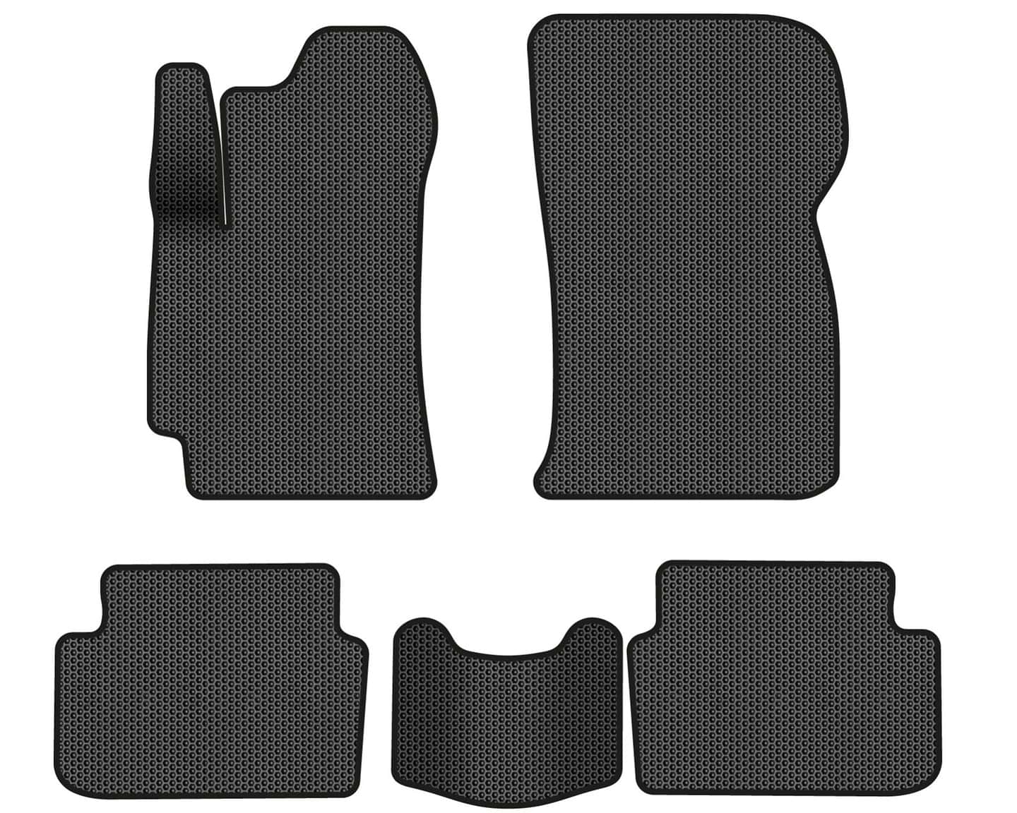 EVA коврики в салон авто EVAtech для Lanos Daewoo 1998-2017 1 поколение Htb EU DO31959C5SBB