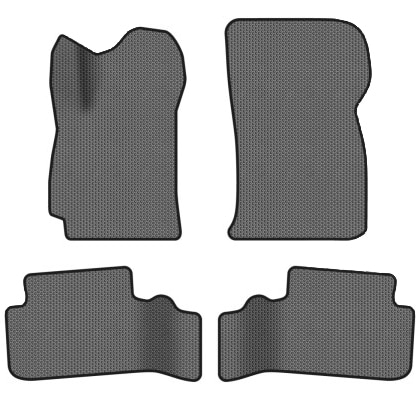 EVA коврики в салон авто EVAtech для Lanos Daewoo 1998-2017 1 поколение Htb EU DO31959PDC4SGB