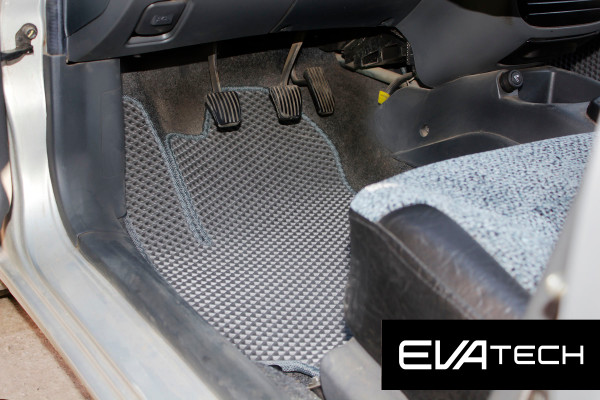 Фото - Килимки з екошкіри в салон авто EVAtech ECO для Sens Daewoo 2002-2017 1 покоління Sedan EU DO33609PC4BBB