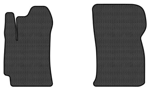EVA килимки в салон авто передні EVAtech для Sens Daewoo 2002-2017 1 покоління Sedan EU DO33609A2SBB