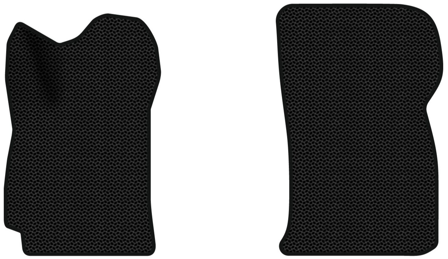 EVA коврики в салон авто передние EVAtech для Sens Daewoo 2002-2017 1 поколение Sedan EU DO33609AD2KBB