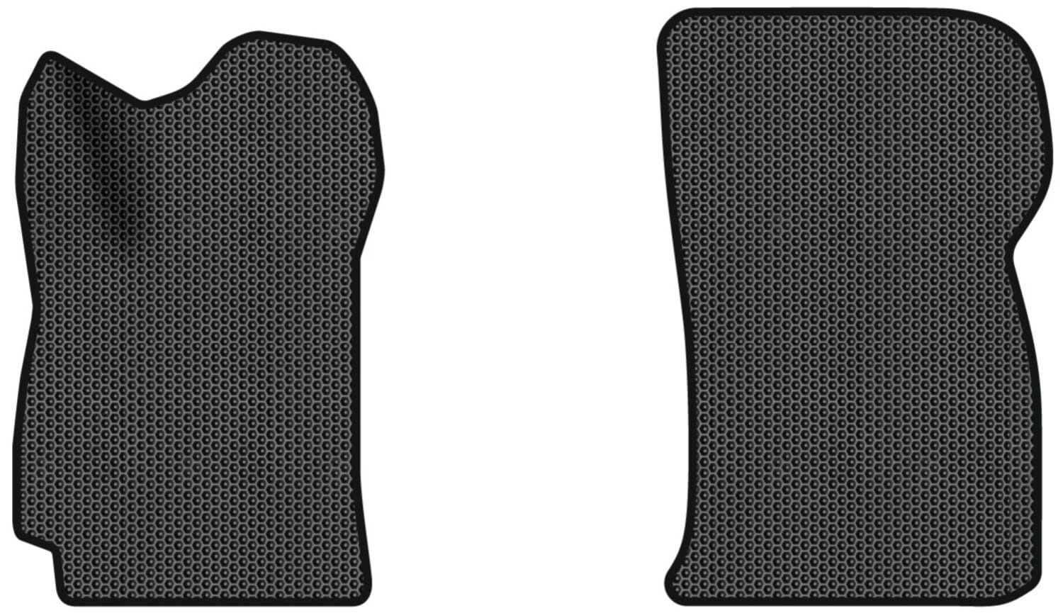 EVA коврики в салон авто передние EVAtech для Sens Daewoo 2002-2017 1 поколение Sedan EU DO33609AD2SBB