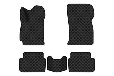 Коврики из экокожи в салон авто EVAtech ECO для Sens Daewoo 2002-2017 1 поколение Sedan EU DO33609CD5BBB