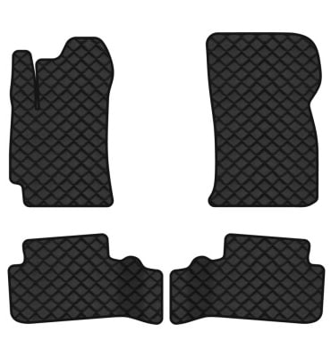 Фото - Килимки з екошкіри в салон авто EVAtech ECO для Sens Daewoo 2002-2017 1 покоління Sedan EU DO33609PC4BBB