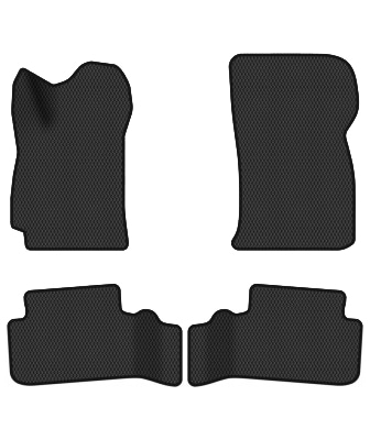 EVA коврики в салон авто EVAtech для Sens Daewoo 2002-2017 1 поколение Sedan EU DO33609PDC4RBB