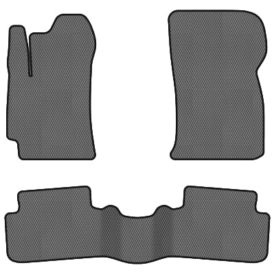 EVA коврики в салон авто EVAtech для Sens Daewoo 2002-2017 1 поколение Sedan EU DO33609Z3RGB