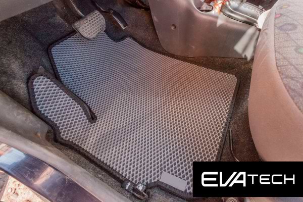 Фото - Коврики из экокожи в салон авто передние EVAtech ECO для Matiz Daewoo 1997-2015 1 поколение Htb EU DO351AV2BBB