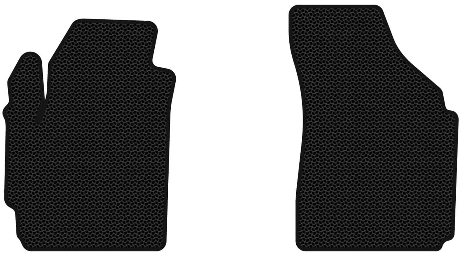 EVA коврики в салон авто передние EVAtech для Matiz Daewoo 1997-2015 1 поколение Htb EU DO351AV2KBB