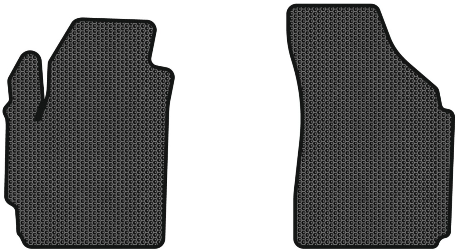 EVA коврики в салон авто передние EVAtech для Matiz Daewoo 1997-2015 1 поколение Htb EU DO351AV2SBB