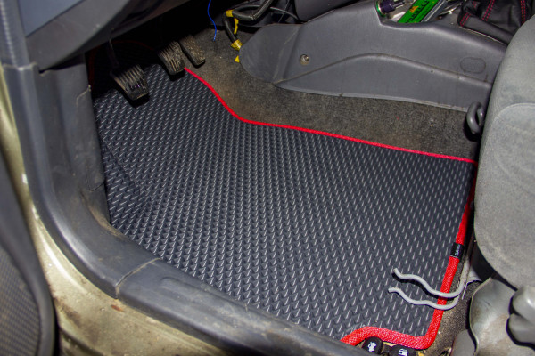 Фото - Килимки з екошкіри в салон авто EVAtech ECO для Lanos Daewoo 1998-2017 1 покоління Sedan EU DO3813CD5BBB