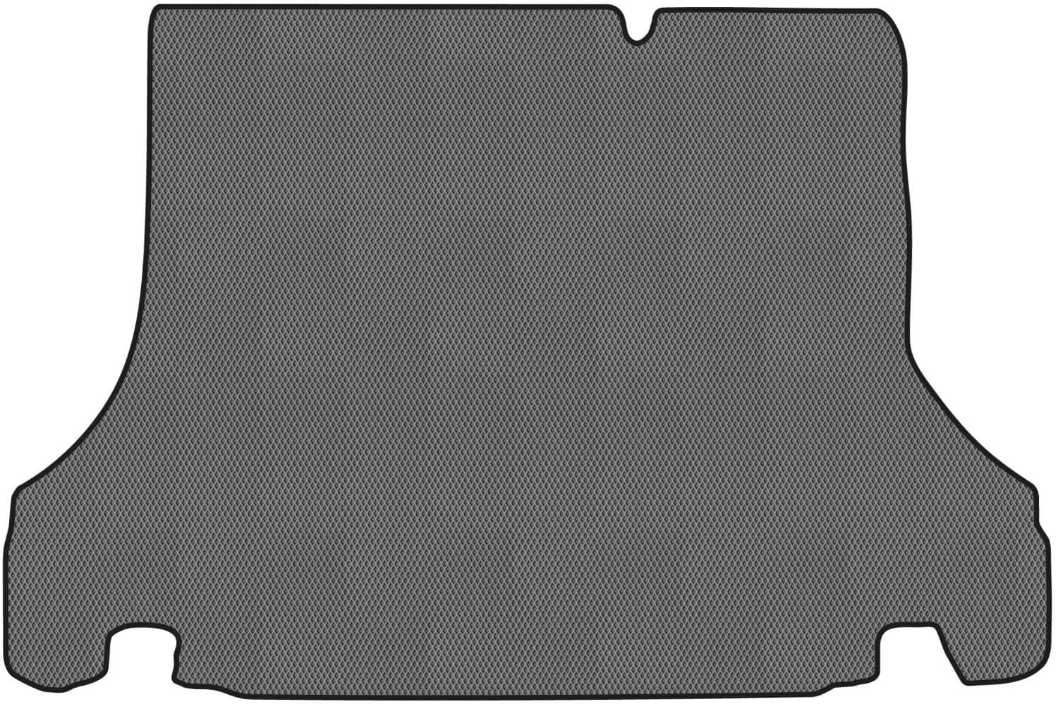 EVA коврик в багажник авто EVAtech для Lanos Daewoo 1998-2017 1 поколение Sedan EU (DO3813B1RGB)