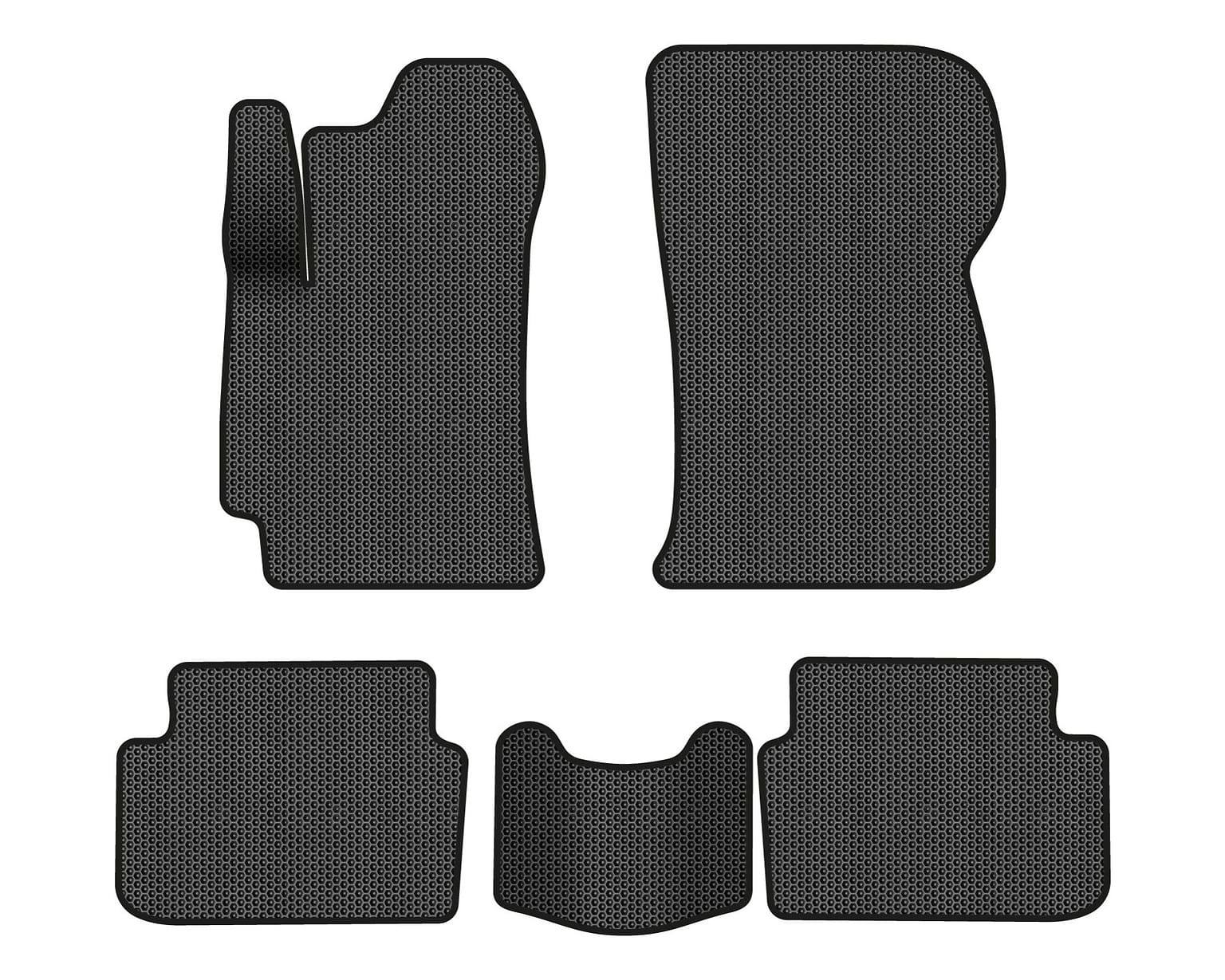 EVA коврики в салон авто EVAtech для Lanos Daewoo 1998-2017 1 поколение Sedan EU DO3813C5SBB