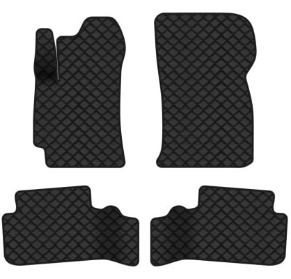 Коврики из экокожи в салон авто EVAtech ECO для Lanos Daewoo 1998-2017 1 поколение Sedan EU DO3813PC4BBB