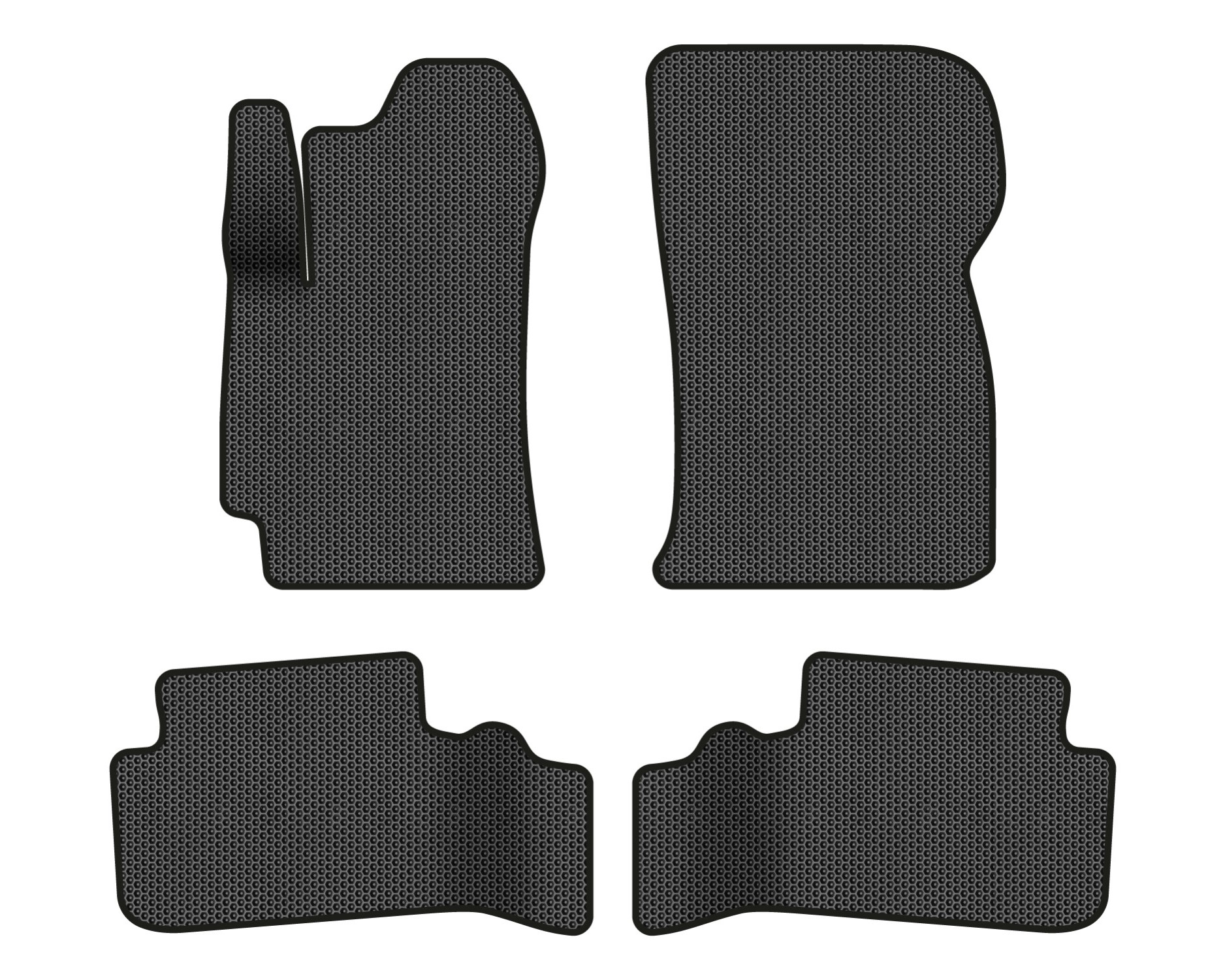 EVA коврики в салон авто EVAtech для Lanos Daewoo 1998-2017 1 поколение Sedan EU DO3813PC4SBB