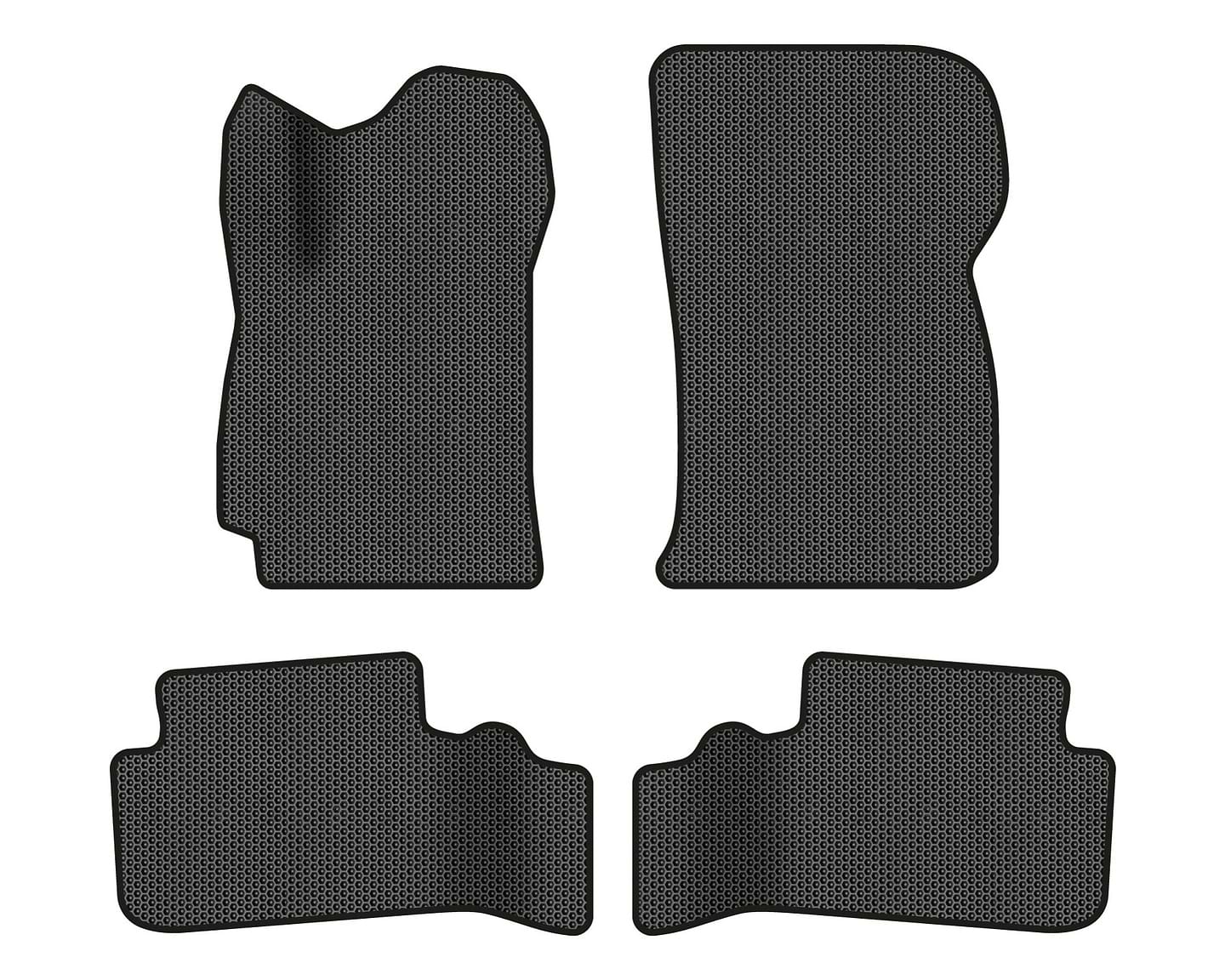 EVA коврики в салон авто EVAtech для Lanos Daewoo 1998-2017 1 поколение Sedan EU DO3813PDC4SBB