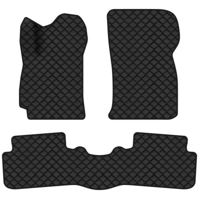 Коврики из экокожи в салон авто EVAtech ECO для Lanos Daewoo 1998-2017 1 поколение Sedan EU DO3813ZD3BBB