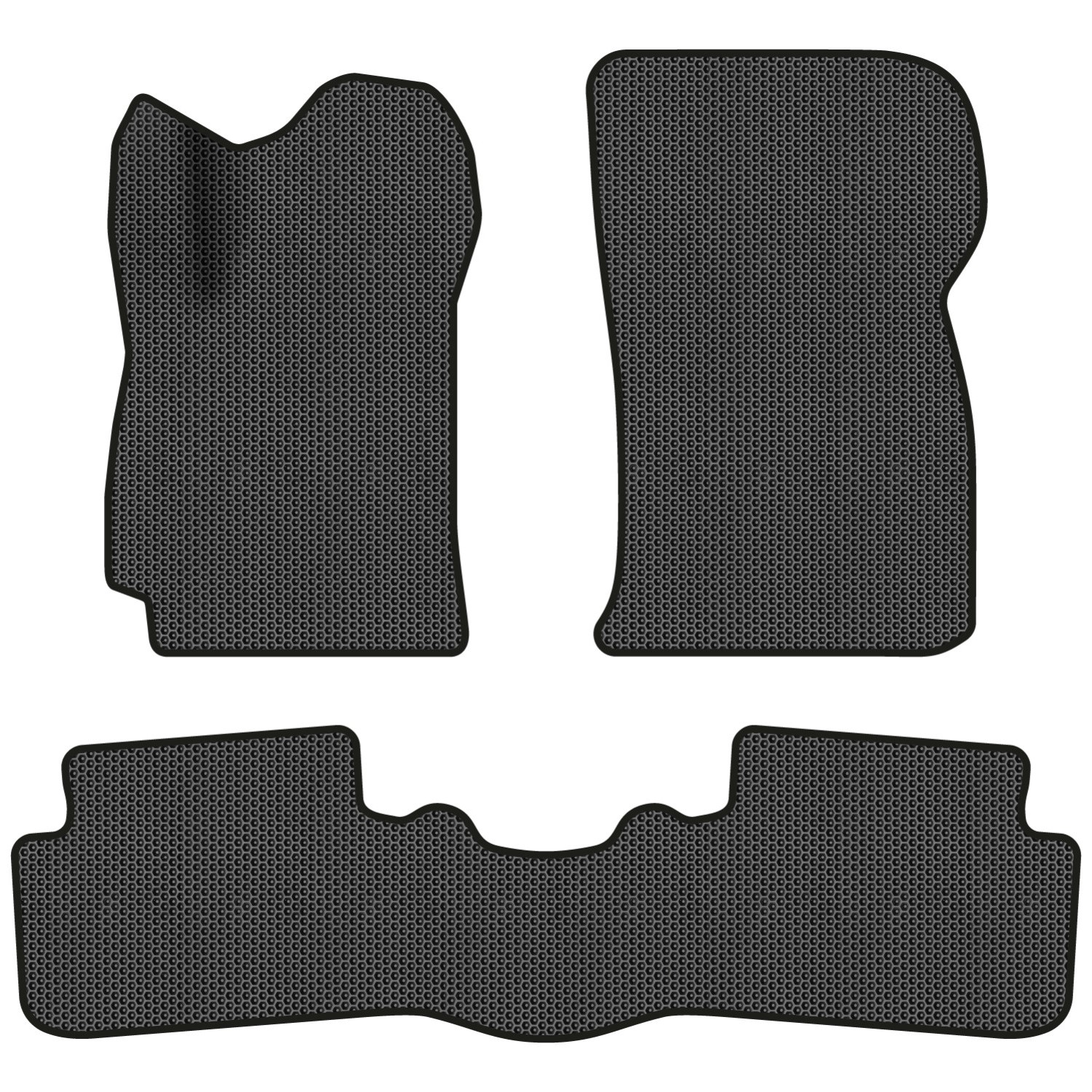 EVA коврики в салон авто EVAtech для Lanos Daewoo 1998-2017 1 поколение Sedan EU DO3813ZD3SBB