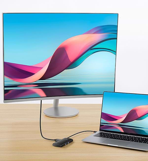 Фото - Хаб USB Baseus Type-C to HDMI+USB3.0*2+Type-C Data+SD/TF Black (WKQX050001)