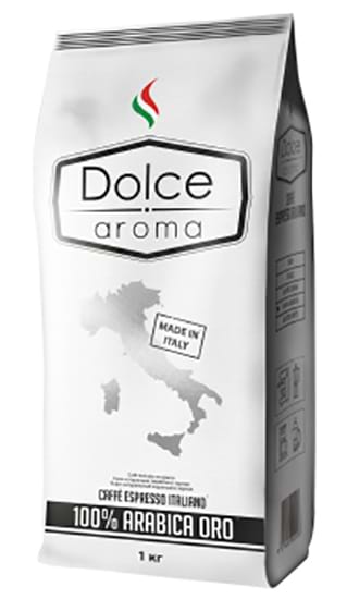Кава в зернах Dolce Aroma 100% Arabica Oro - Фото 1