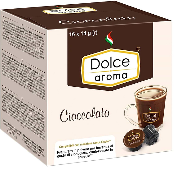 Фото - Кава у капсулах Dolce Aroma Cioccolato DG 16 шт.