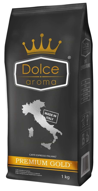 Кофе в зернах Dolce Aroma Premium Gold