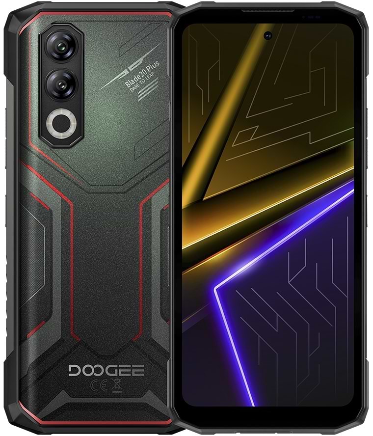 Смартфон Doogee Blade 20 Plus 6/256GB Black Red