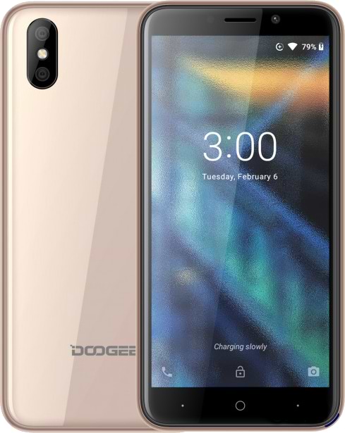 Фото - Смартфон Doogee X50 Gold Фото - Смартфон Doogee X50 Gold