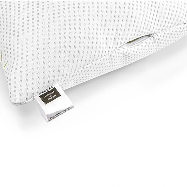 Фото - Подушка стандартна MirSon шовкова №732 Dorotea Silk Kapok пружна 70х70 см (2200001489295)